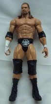 Wwf Wwe Triple H 7&quot; Jointed Plastic Action Figure Toy 2011 Hhh Mattel - £11.77 GBP