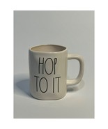 Rae Dunn HOP TO IT Easter Black Ceramic Coffee Cup / Mug Table Home Deco... - $13.98