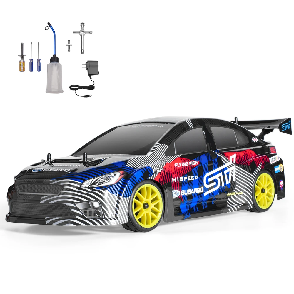 HSP 4wd 1:10 On Road Racing RC Car Two Speed Drift Vehicle Toys 94102 4x4 Nitro - £271.42 GBP