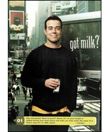 Talk Show Host Carson Daly 2000 Got Milk ad 8 x 11 advertisement print - £3.31 GBP