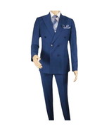 Men Suit BERLUSCONI Turkey 100% Italian Wool 180's Double Breasted #Ber2... - €259,73 EUR Men Suit BERLUSCONI Turkey 100% Italian Wool 180's Double Breasted #Ber2... - €259,73 EUR