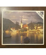 Vintage Whitman - Tegern Lake, Germany - 1000 piece 22&quot; x 27&quot; puzzle #4777 - £8.98 GBP