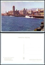 SPAIN Postcard - Santa Cruz De Tenerife, Jose Antonio Avenue D6 - $3.95