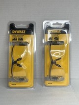 2 Pair Dewalt Renovator™ Premium Safety Eyewear-Clear Lens Black Frame D... - $19.99