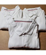 French Toast Chef Uniform Shortsleeved Polo Shirts Adult Size 2XL White ... - $18.00