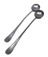 Vintage WR (with Cross &amp; Keystone Marks) Iced Tea Spoons Lot of 2 - €9,82 EUR