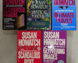 Susan Howatch Church of England Series Scandalous Risks Glamorous Powers x5 - $14.84