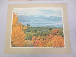 Vitg Standard Oil Co Scenic print/info Valley of the Great Salt Lake in Utah - £7.47 GBP