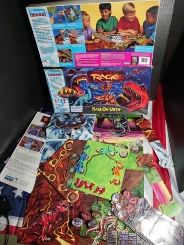 Primary image for Primal Rage: Rage On Urth! Board Game  1994 Extremely Rare!Generation X Wall Art