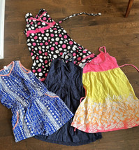 Assorted girls sz 12 lot of romper &amp; dresses 4 Items - £19.95 GBP