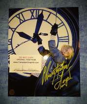 Christopher Lloyd Hand Signed Autograph 8x10 Photo COA Back To The Future - £99.18 GBP