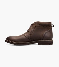 Nunn Bush Ozark II Plain Toe Chukka Boot Leather Brown CH Leather 85090-215 image 6