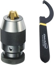 New 1/64&quot; 1/2&quot; Special Heavy Duty Keyless Drill Chuck Jt33 Mount Titaniu... - $125.28