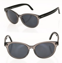 GUCCI 9088 Black Gray Rubber Stripe Cat Eyeglasses 52 mm GG9088 Optical Frame - £258.18 GBP