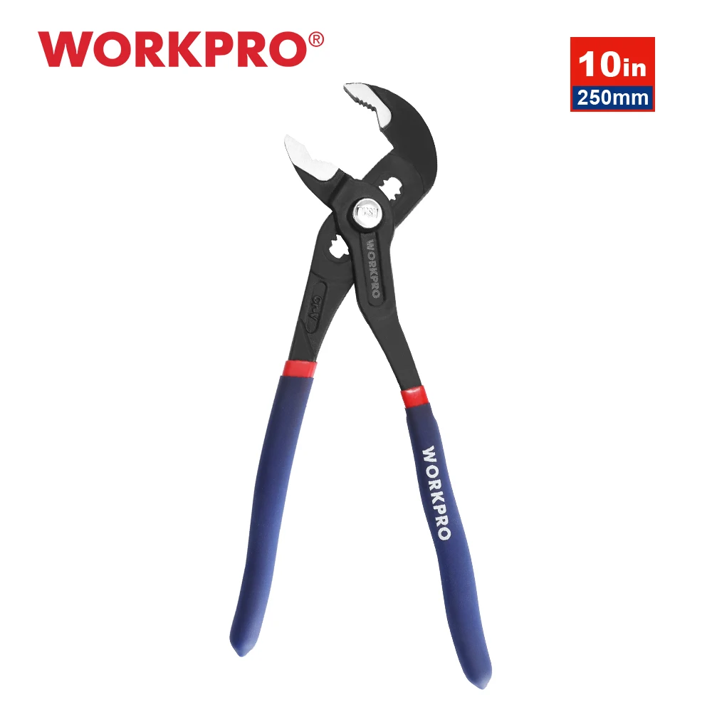 WORKPRO 7&quot; &amp; 10&quot; Water Pump Plier Set Adjustable Quick-release Push Butt... - $278.62