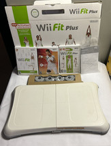 Nintendo Wii Fit Balance Board w/Wii Fit, Wii Fit Plus &amp; Sports Active Trainer - £23.36 GBP