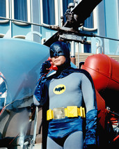 Adam West 8x10 Photo on Telephone by Batcopter Batman Cult TV Series - £6.38 GBP