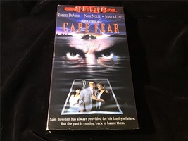 VHS Cape Fear 1991 Robert De Niro, Nick Nolte, Jessica Lange, Juliette L... - £5.59 GBP