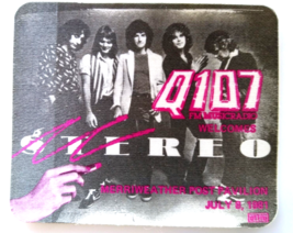 REO Speedwagon Backstage Pass 1981 Vintage Original Pop Rock Music Cloth Fabric - £13.57 GBP