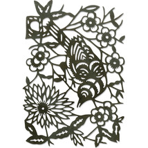 Sizzix Tim Holtz Alterations Collection Thinlits Die Paper Cut Bird - £29.62 GBP