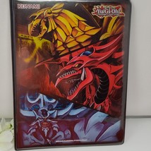 YUGIOH KONAMI OFFICIAL SLIFER, OBELISK, AND RA 9-POCKET DUELIST PORTFOLIO - $16.98