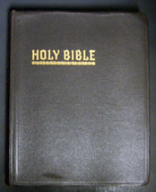 Holy Bible New Standard 1951 HB  Hertel Blue Ribbon Illustrated Family R... - £23.98 GBP