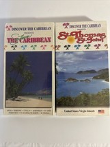 Set Of 2 VHS 1993 “Discover the Caribbean” St Thomas John Aruba Barbados... - £7.43 GBP