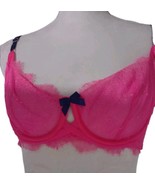 New Victorias Secret Very Sexy Sheer Unlined Demi Eyelash Lace Bra Hot P... - $222.99 MXN