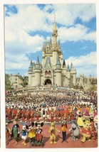 Vintage WALT DISNEY WORLD Postcard Magic Kingdom 3x5 0111 0221 Unused - $5.11