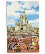 Vintage WALT DISNEY WORLD Postcard Magic Kingdom 3x5 0111 0221 Unused - €4,37 EUR