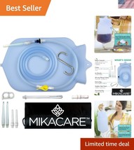 Versatile Enema Bag Kit - 6-Foot Silicone Hose with BPA-Free Tips for Da... - $1,022.29 MXN