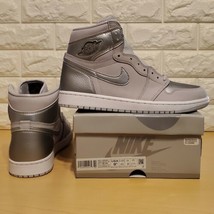 Nike Air Jordan 1 High OG Mens Size 9.5 CO Japan Neutral Grey Silver DC1... - £212.37 GBP