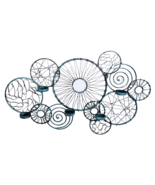 West Elm Spiral Iron Wall 5-Votive Candle Holder - €146,95 EUR