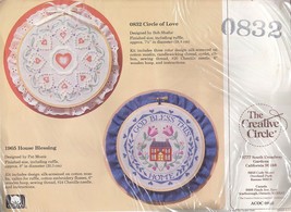 The Creative Circle Candlewicking Kit 0832 Circle Of Love NEW - £11.24 GBP