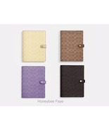 NWT Coach Notebook In Signature Canvas CZ198/CBI51 - $1,194.60 MXN+