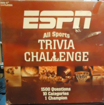 ESPN All Sports Trivia Challenge Board Game - New in Box - £16.08 GBP