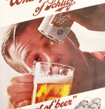 1968 Schlitz Beer Advertisement Vintage Brewery You&#39;re Out Of Beer DWF23 - $24.99