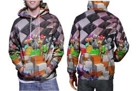 Cute Cartoon Animation Movie    Mens Graphic Pullover Hooded Hoodie - £27.75 GBP+
