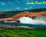 Vtg Postcard 1960s Chrome Idaho ID Boise - Lucky Peak Dam Unposted Mike ... - $4.90