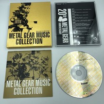 Metal Gear Solid 20th Anniversary Metal Gear Music Collection w GOLD slipcover - £72.89 GBP