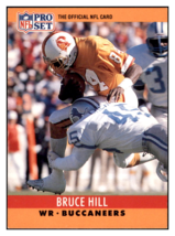 1990 Pro Set FACT Cincinnati
  Bruce Hill   W15 Tampa Bay Buccaneers
  F... - $0.50