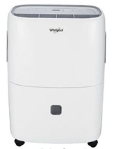 Whirlpool - 30-Pint Portable Dehumidifier, WHAD301CW, w/ 24-Hour Timer - £110.99 GBP