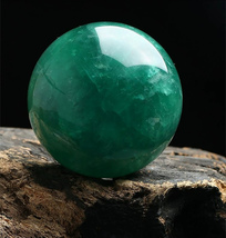 Green Crystal, Crystal, Energy Blessing, Good Luck, Amulet, Protection, Spell - £287.40 GBP
