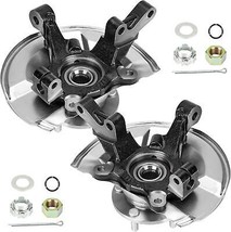 Front Steering Knuckles &amp; Wheel Bearing Hub Assembly Driver and Passenger Side - £258.20 GBP