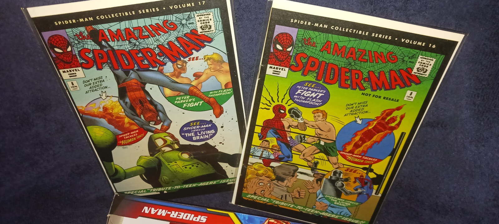 AMAZING SPIDER-MAN 1964LIVING BRAIN W/HUMAN TORCH (freeSUPERHEROfigure) ... - $29.99