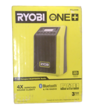 OPEN BOX - RYOBI PCL600B 18v Compact Bluetooth Radio (TOOL ONLY) - £48.36 GBP