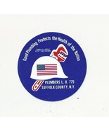 UNITED ASSOCIATION PLUMBERS LOCAL 775 SUFFOLK COUNTY N.Y. 2.5" retro Sti... - $4.00