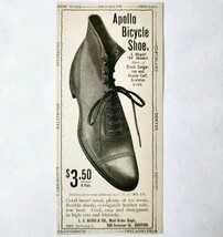 Bliss Apollo Bicycle Shoes 1897 Advertisement Victorian Fashion ADBN1A8 - €17,30 EUR
