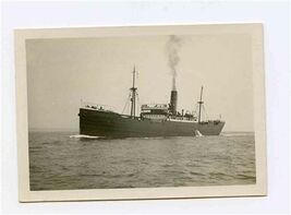 SS Manchester Merchant Photograph in Eastham Channel 1929 - $37.72