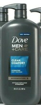 1 Ct Dove 30 Oz Men Care Clean Comfort Micromoisture Hydrating Body &amp; Fa... - $21.99